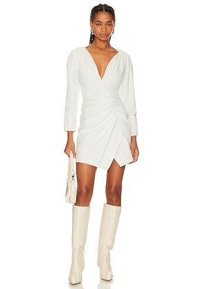 IRO Cafarelli Dress in White. Size 34/2, 38/6, 40/8.