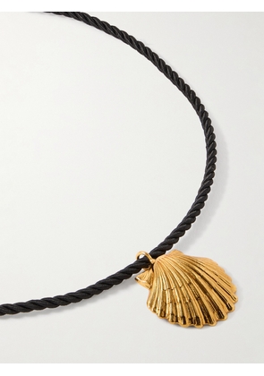 Jennifer Behr - Mar Gold-tone And Cord Necklace - One size