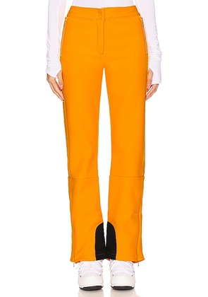 CORDOVA Bormio Ski Pants in Orange. Size S.