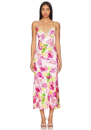 Bardot Malinda Slip Dress in Pink. Size 6, 8.