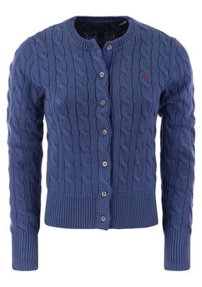 Polo Ralph Lauren Plaited Cardigan With Long Sleeves