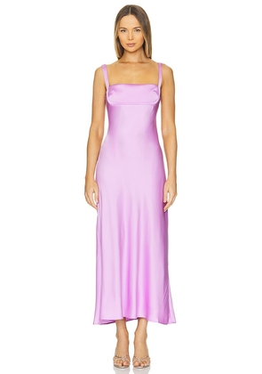 ASTR the Label Stacie Dress in Purple. Size L, S.
