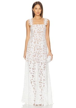 ELLIATT Symi Dress in White. Size L, S, XL, XS, XXL.