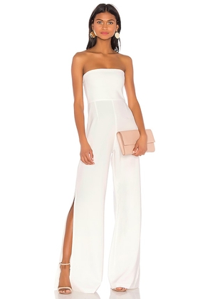 Nookie Glamour Jumpsuit in White. Size L, M, XL.