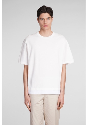Neil Barrett T-Shirt In White Cotton