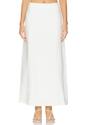 Sancia The Fallon Skirt in White. Size L, S, XL.