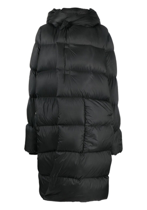 Rick Owens hooded padded coat - Black