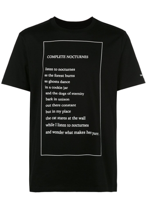 Takahiromiyashita The Soloist graphic print T-shirt - Black