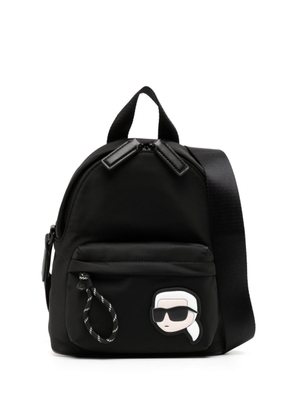Karl Lagerfeld K/Ikonik 2.0 Klassik crossbody bag - Black