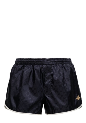 Gucci GG Supreme swim shorts - Blue