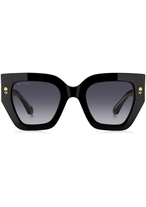 ETRO Etromania oversized-frame sunglasses - Black