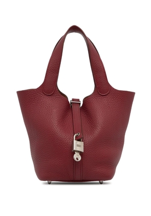 Hermès Pre-Owned 2015 Clemence Picotin 18 handbag - Red