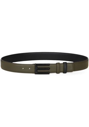 ETRO reversible leather belt - Green