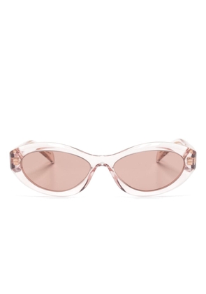 Prada Eyewear SPR26Z oval-frame sunglasses - Pink