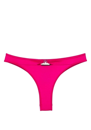 Palm Angels monogram-plaque bikini bottoms - Pink