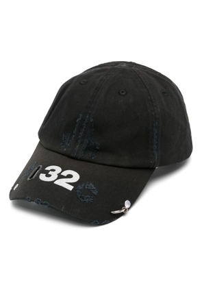 032c Multimedia piercing-detail hat - Black