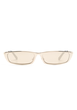 TOM FORD Eyewear Everett square mirrored sunglasses - Gold