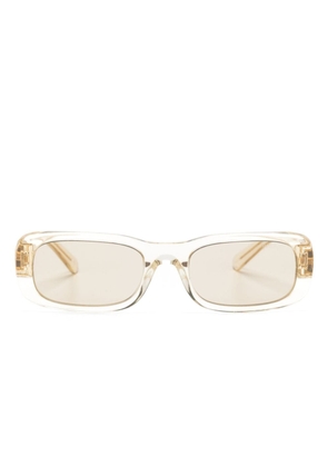 Miu Miu Eyewear Glimpse rectangle-frame sunglasses - Yellow