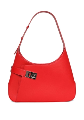 Ferragamo large Hobo leather shoulder bag - Red