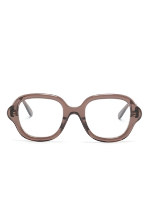 LOEWE square-frame glasses - Brown