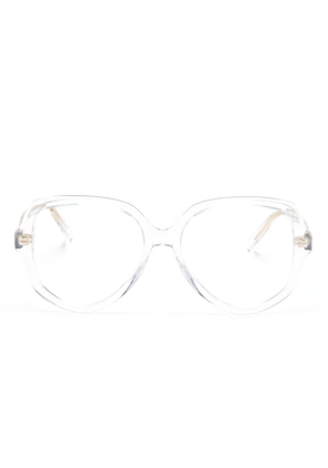 LOEWE geometric-frame glasses - Neutrals