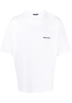 Balenciaga BB Corp cotton T-shirt - White