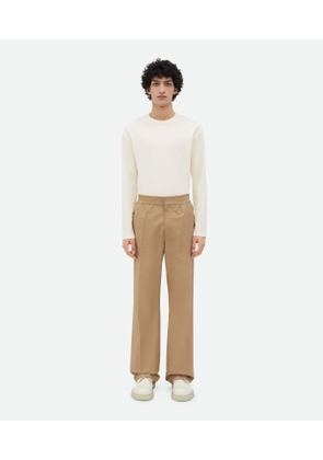 Tech Cotton Trousers - Bottega Veneta