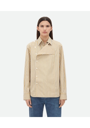 Striped Poplin Shirt - Bottega Veneta
