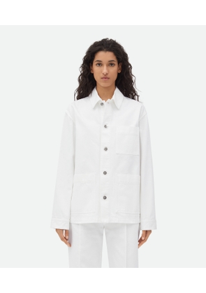 White Denim Jacket - Bottega Veneta