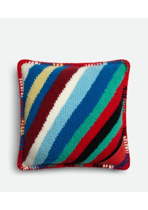 Loopy Stripe Knit Cushion - Bottega Veneta