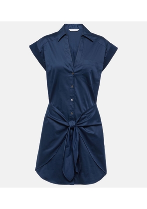 Veronica Beard Aimee cotton-blend shirt dress