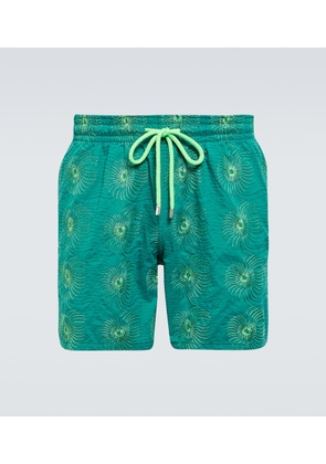 Vilebrequin Mistral embroidered swim trunks