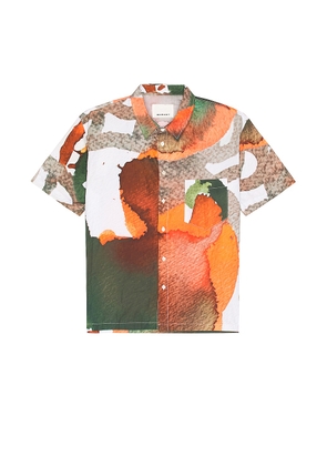 Isabel Marant Iggy Shirt in Ecru - Orange. Size S (also in ).