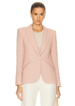 L'AGENCE Chamberlain Blazer in Dusty Pink - Blush. Size 2 (also in ).