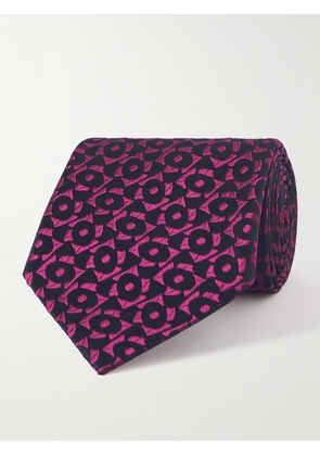 Charvet - 8.5cm Silk-Jacquard Neck Tie - Men - Pink