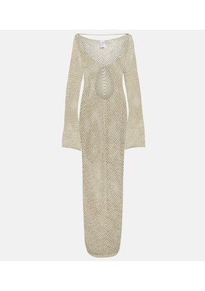 Bananhot Rey cotton-blend maxi dress