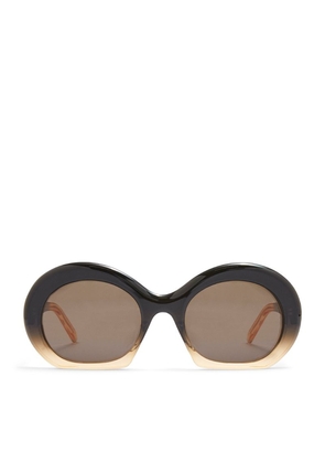 Loewe Eyewear Halfmoon Sunglasses