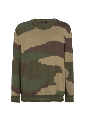 Balmain Camouflage Sweater