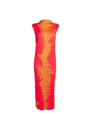 Pleats Please Issey Miyake Pleated Piquant Dress