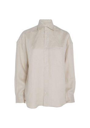With Nothing Underneath Hemp The Weekend Shirt