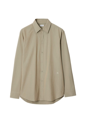 Burberry Cotton Edk Embroidery Shirt