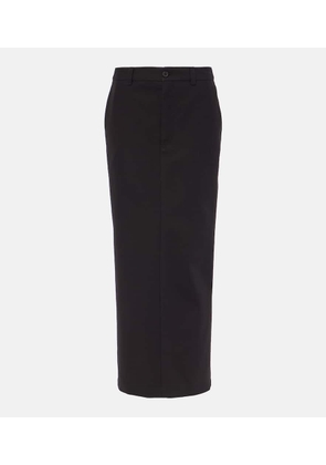 Wardrobe.NYC Drill cotton twill maxi skirt