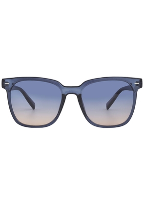 Calvin Klein Blue Square Ladies Sunglasses CK20519S 410 55