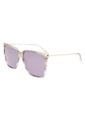 Calvin Klein Purple Square Ladies Sunglasses CK22531S 023 57
