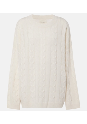 Lisa Yang Vilma cable-knit cashmere sweater