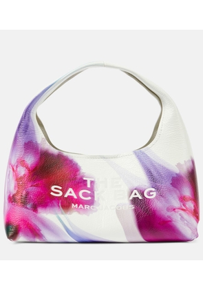Marc Jacobs The Sack Future Floral Mini leather tote bag