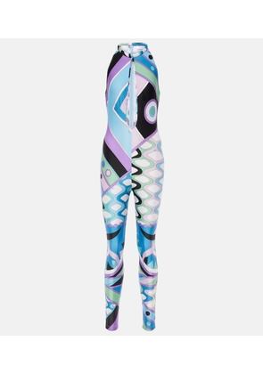 Pucci Printed cutout catsuit
