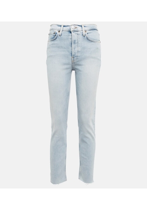 Re/Done 90s high-rise cropped skinny jeans