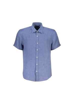 Blue Linen Shirt - S