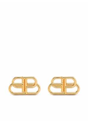 Balenciaga BB stud earrings - Gold